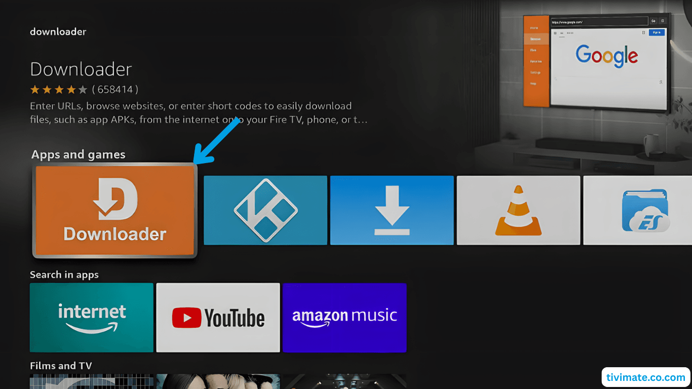 Fire TV Stick: Téléchargez et installez