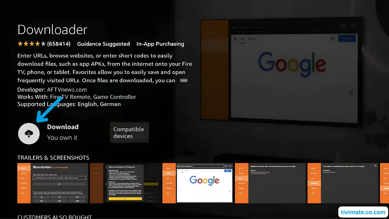 Fire TV Stick: Revenez à l’accueil