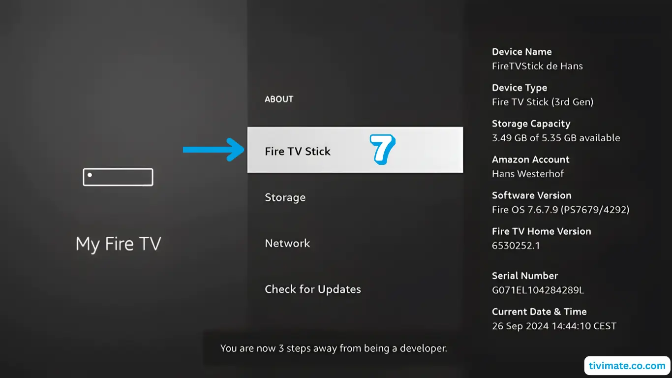 Fire TV Stick: Déverrouillez les options pour développeurs