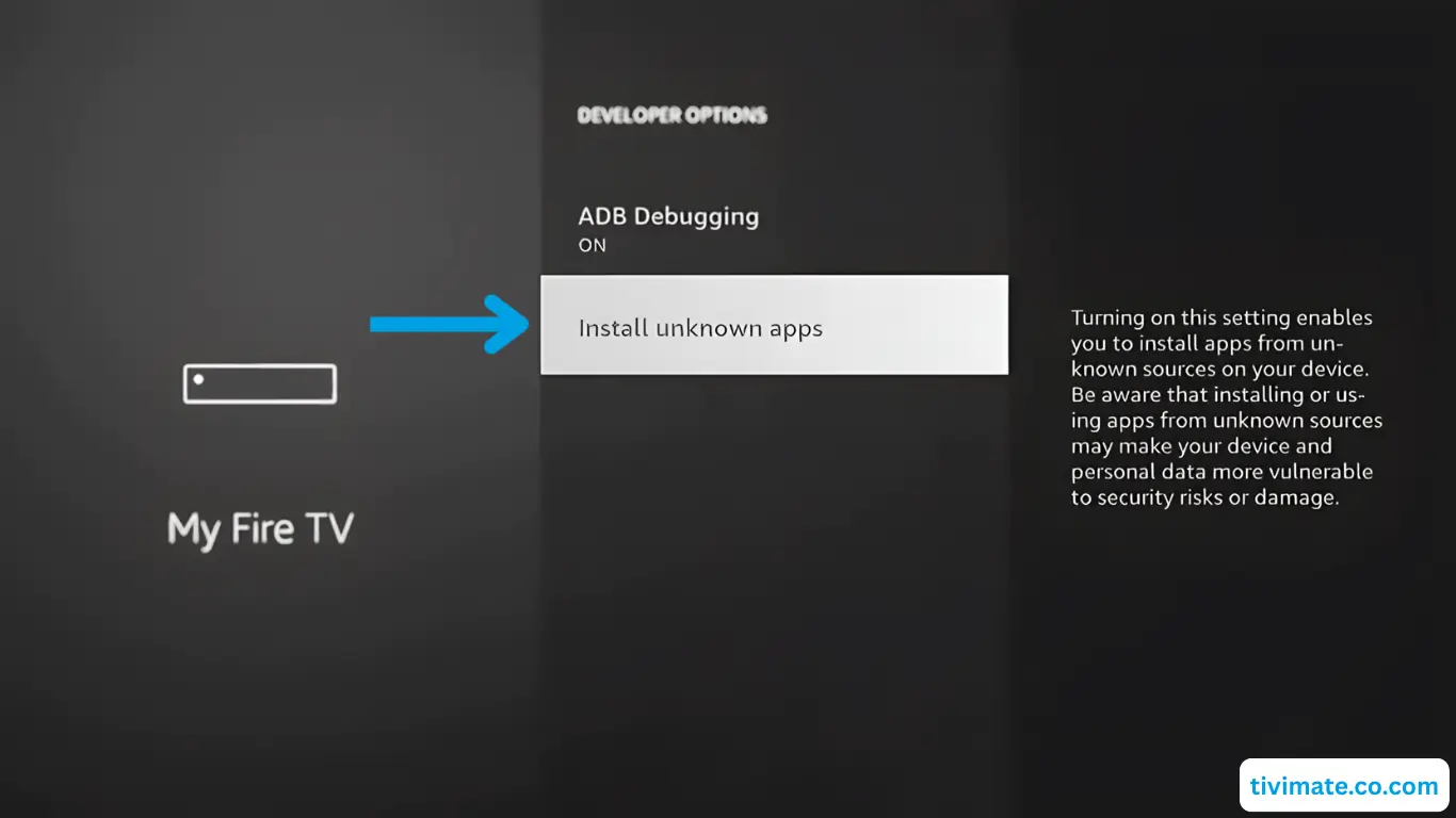 Fire TV Stick: Autorisez Downloader